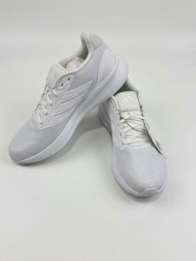 Adidas All White Running Shoes Men’s Size 11.5 Lightweight Sneakers New